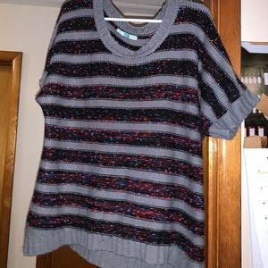 Shirt sleeve sweater